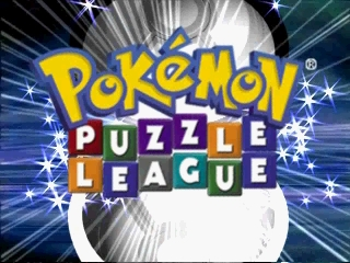Pokemon Puzzle League title screen for Nintendo 64